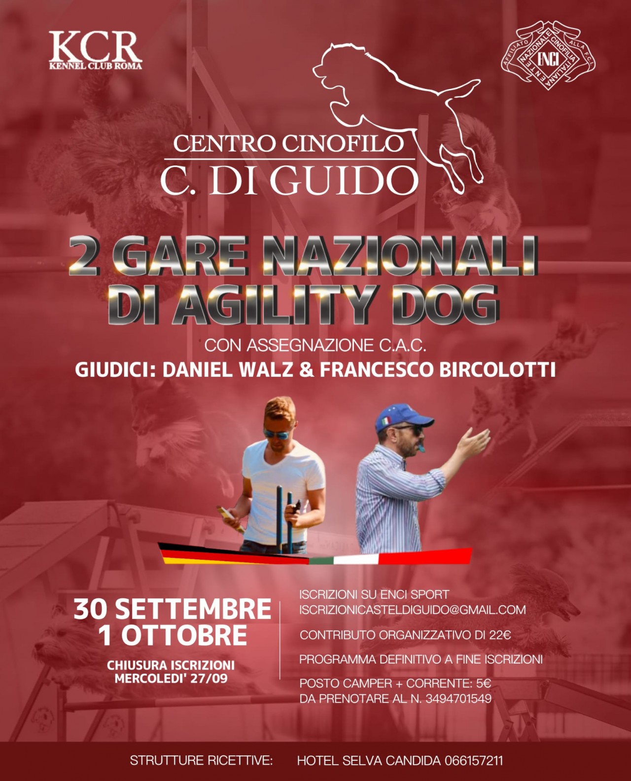 sabato 30 settembre roma Castel di guido
