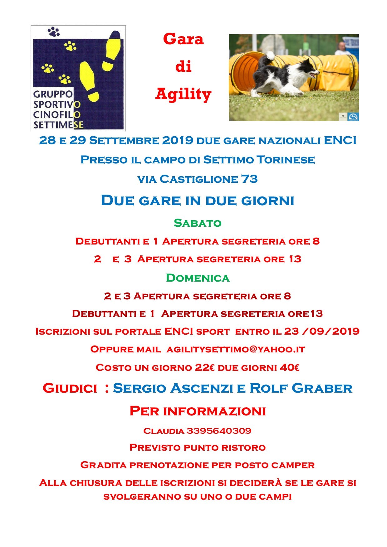 GARA AGILITY 