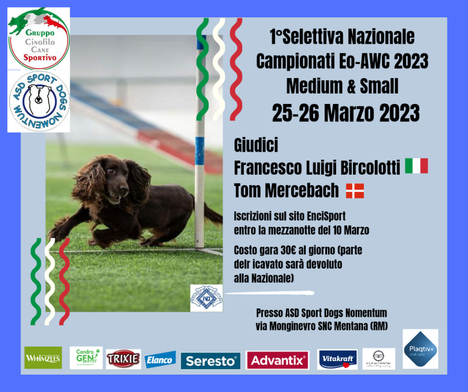 1°Selettiva Nazionale Campionato EO-AWC 2023