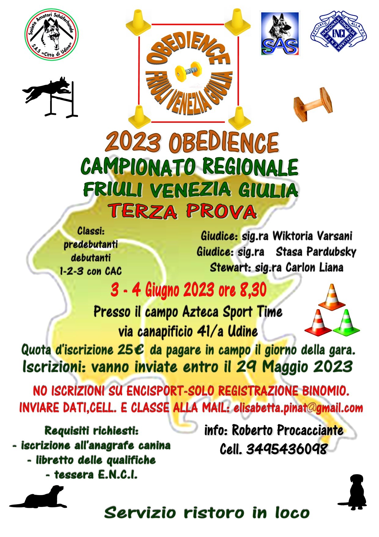PROVA NAZIONALE di OBEDIENCE con C.A.C.