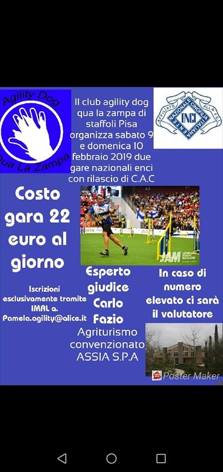 Gara Agility Dog Qua la Zampa - 9 febbraio