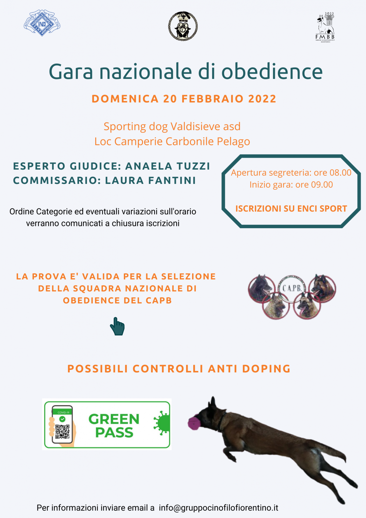 Gara Nazionale di Obedience