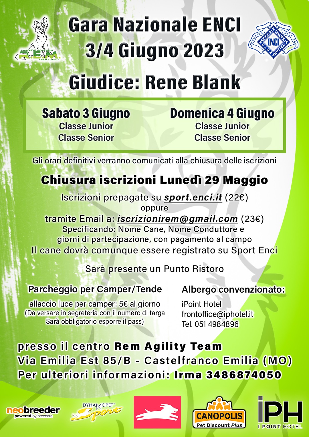 Gara REM - 3 Giugno 2023