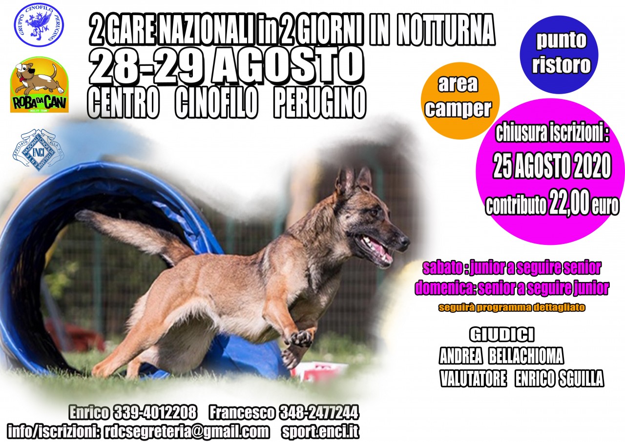 2 GARE NAZIONALI IN 2 GIORNI