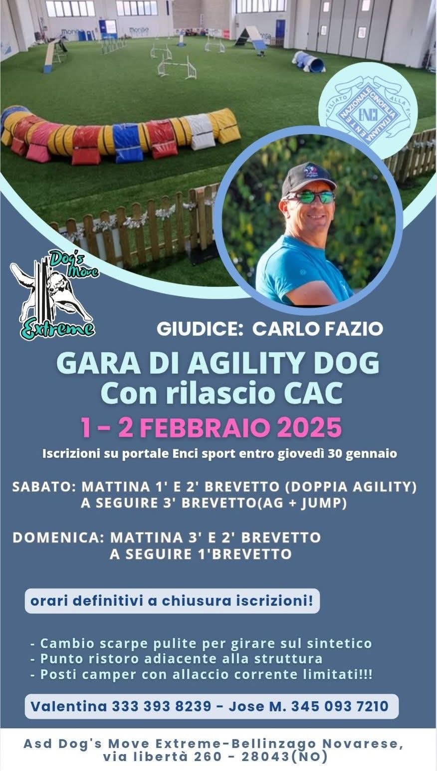 PROVA DI AGILITY DOG