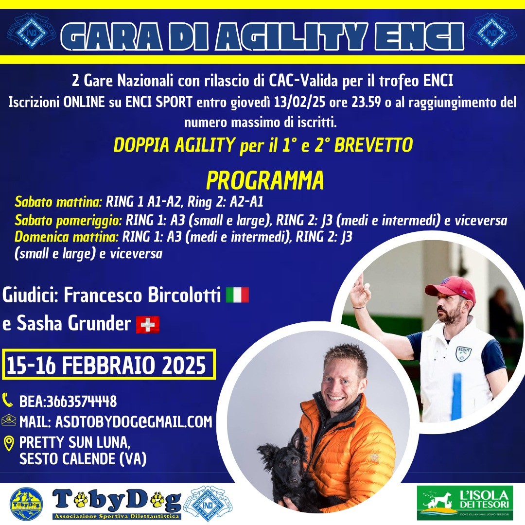 Gara di Agility Enci