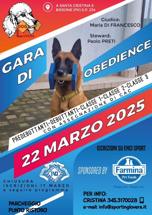 Prova Obedience 
