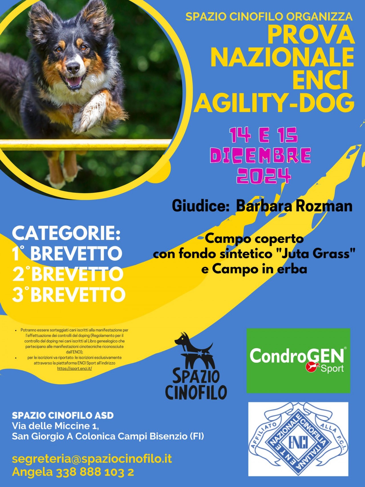 Gara Nazionale di Agility - Spazio Cinofilo - 15dic