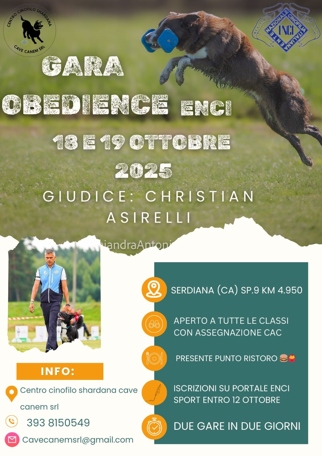 GARA NAZIONALE OBEDIENCE ENCI