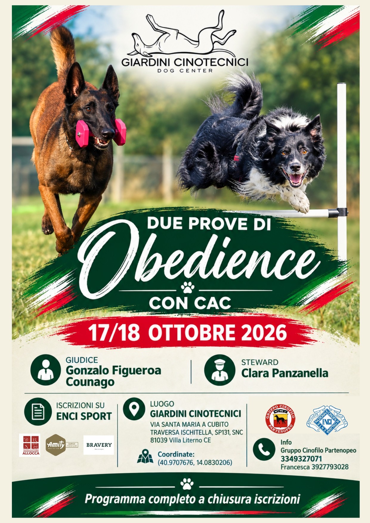 PROVE DI OBEDIENCE D'AUTUNNO