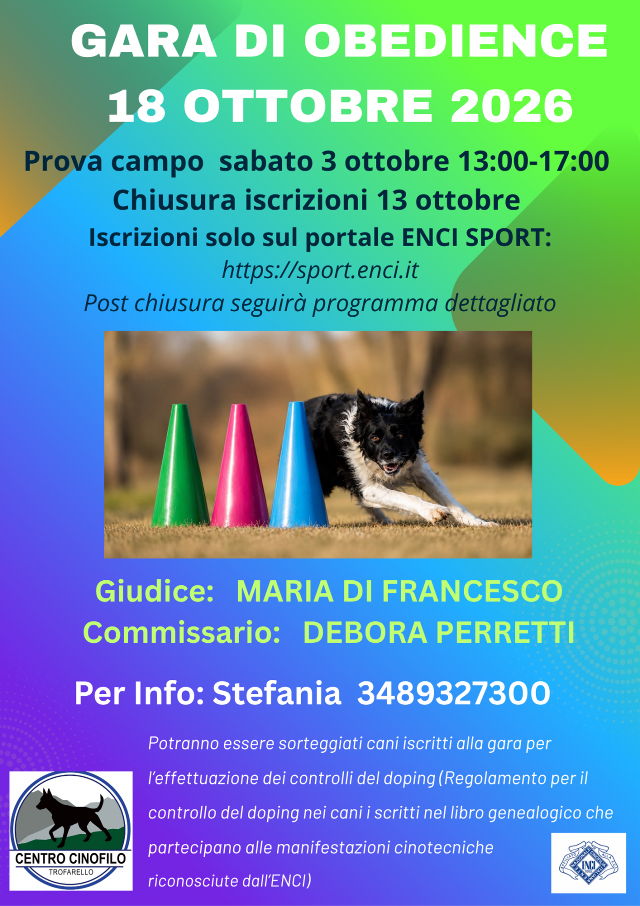 GARA NAZIONALE DI OBEDIENCE