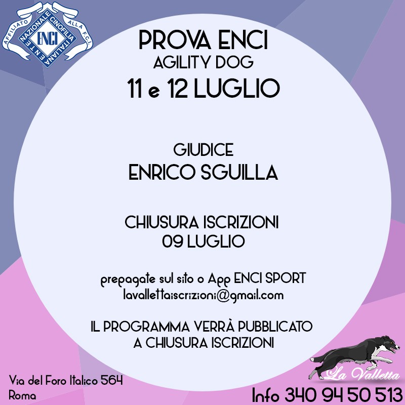 Prova Nazionale di Agility Dog