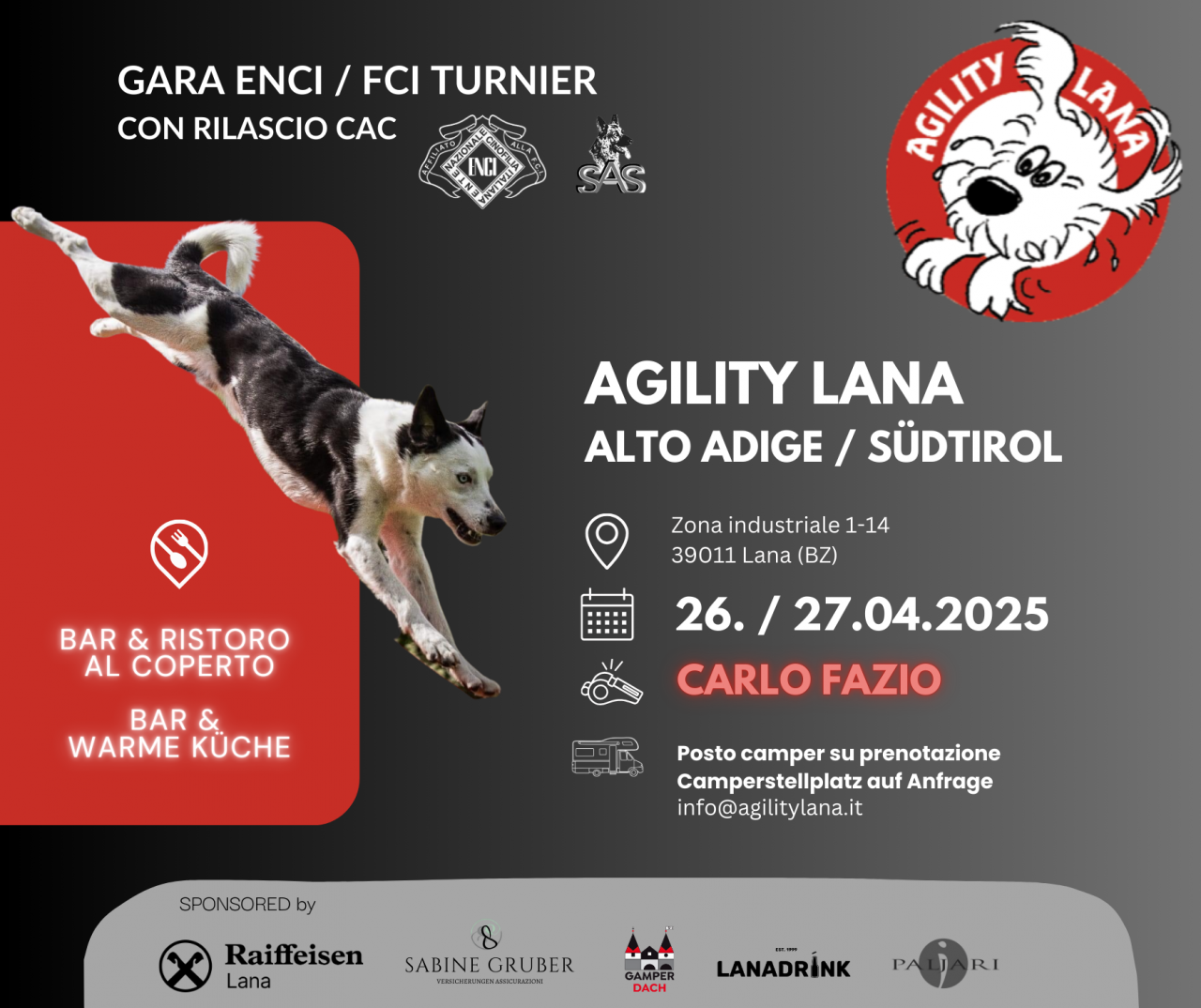 Gara Agility ENCI / FCI Agility Turnier