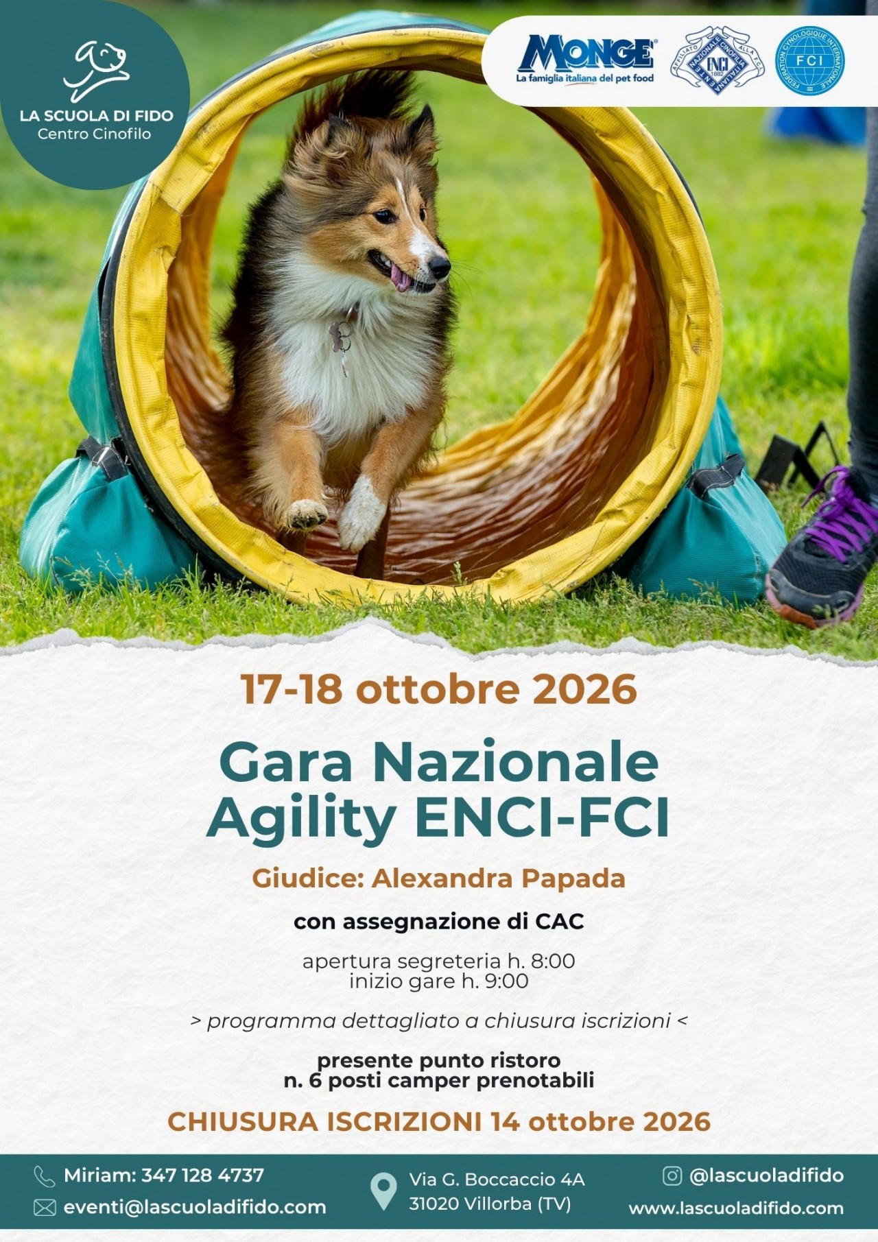 Prova Nazionale di Agility con assegnazione di CAC