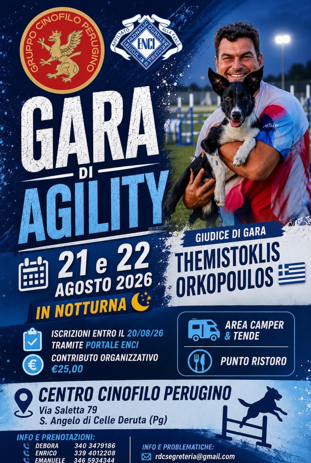 2 GARE NAZIONALI IN 2 GIORNI IN NOTTURNA