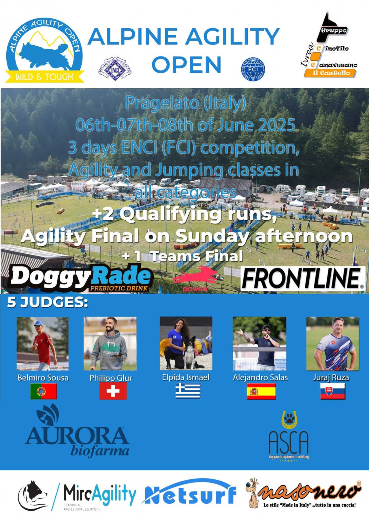 Alpine Agility Open 2025 CAC + Open jumping Qualifing 8 giugno2025